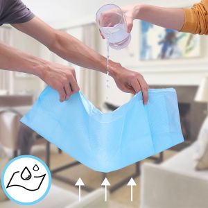 100x Tapis Pour Chiots Pads D'entra&icirc;nement 45x60cm Pads Absorbants Toilettes Pour Chiots Chats Liti&egrave;re Pour Chiens - Neuf