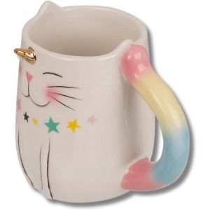 Unicorncat Tasse 3d 380 Ml Et Anse Arc-En-Ciel &iquest; Tasse Licorne Chat Pour Fille &iquest; Jolie Tasse Licorne &iquest; Tasse &Agrave; Caf&eacute; Pour Femme &iquest; Tasse &Agrave; Vin Chaud Pour Les Amoureux Des Animaux - Neuf