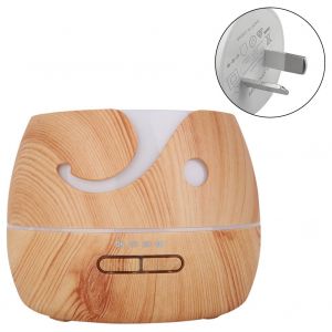 HJLIAN Humidificateur d'air, diffuseur d'huiles essentielles et d'aromes pour la maison, brumisateur avec LED, prise 110-240 V, prise AU - Neuf