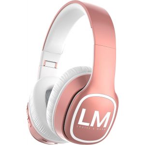 HBGV-Casque Bluetooth sans Fil, Louise&Mann Casque Audio Pliable,Filaire et sans fil avec micro intégré,Grande autonomie,protège-oreilles en mousse souple & housse de transport pour Téléphones,Portab - Neuf