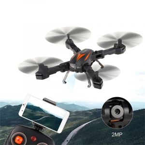 Drone Cam&eacute;ra Florld F12-W - Cam&eacute;ra 2mp, Wifi, Fpv, Assistance App, Altitude De Pression D'air, Mode Sans T&ecirc;te, Contr&ocirc;leur &Agrave; Distance - Neuf