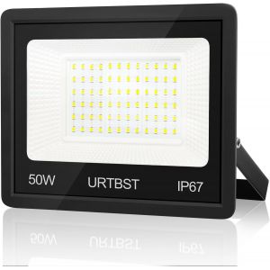 Dgbcz-Projecteur Led Extérieur 50w,5000lm Projecteur Led Ip67 Etanche Spot Led Extérieur,7000k Blanc Froid Projecteur Exterieur Led,Projecteur Extérieur Pour Cour,Jardin,Garage,Terrasse - Neuf