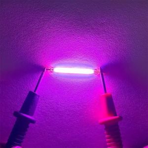 Sjzg-Led Filament Flexible 10 Pi&egrave;ces De Filament Led Cob 18.8mm 29mm 38mm 54mm 68mm, Pi&egrave;ces D'ampoule Edison Dc 3v 12v 57v, Pi&egrave;ces De Diode &Agrave; Incandescence,Purple,18,8 Mm Dc3 V 10 Pi&egrave;ces. - Neuf