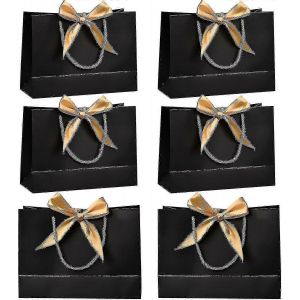 Sacs-cadeaux de Grande Capacit&eacute; Sac de Papier, 6Pcs Emballage Cadeau, Halloween, F&ecirc;te de No&euml;l, Sac de Faveur - Neuf