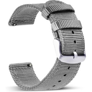 Kal-Bracelet Montre, En Deux Pi&egrave;ces - Bracelet Nato 20mm, 22mm, 18mm - Bracelets De Montres Pour Homme Et Femmes, Bracelet Nylon 22mm, 20mm, 18mm Confortable Et R&eacute;sistant - Neuf