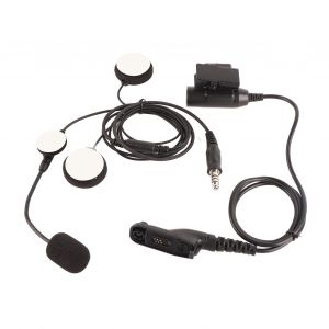 Oreillette de casque de moto 7,1 mm avec PTT U94 pour Motorola XIR P8268 P8668 DP4400 DP4800 - Neuf
