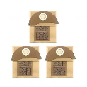 Lot de 3 sacs en papier pour filtre à poussière Karcher WD2250 A2004 A2054 MV2 - Neuf