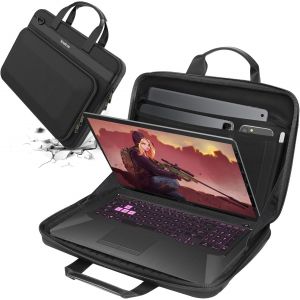 Étui Rigide Compatible Pour Ordinateur Portable De Jeu Dell G15 De 15,6 Pouces, Pour Ordinateur Portable De Jeu Dell G16 De 16 Pouces Sac À Main Étanche (A800)[ZHB1309] - Neuf