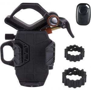 81038 Nexgo Dx - Kit Adaptateur Universel Bluetooth Pour Smartphone, Connecte L'appareil Photo De Votre Smartphone À Un Oculaire Pour Saisir Des Images Et Des Vidéos, Noir - Neuf