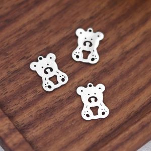 Mini Breloques Animaux En Acier Inoxydable Pour Bricolage, Bracelets À Glands, Bijoux Exécutifs, Pendentif Loup, Renard, Singe, Chameau, Dragon, Lézard, En Vrac, 3 Pièces--Pa1845 - Neuf