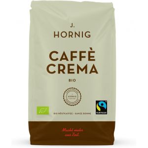 CMWS-Café en grains Espresso Bio & Équitable, Caffè Crema Bio, 500g de grains entiers, goût chocolaté, pour machines à café automatiques, machines à expresso et cafetières à piston - Neuf