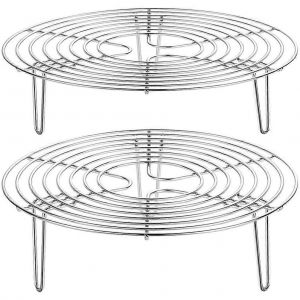 En Acier inoxydable Oeuf Rack et Raviolis Vapeur Set - Ronde à la Vapeur Bacs pour Cuiseur à Riz et Cuisson Pizza, de Style Chinois - Neuf