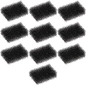 Lot De 10 &Eacute;ponges Filtrantes Pour Fontaine &Agrave; Eau Pour Animaux De Compagnie - 2 L - Filtre De Rechange Pour Fontaine &Agrave; Eau Pour Animaux De Compagnie - Pour Chat Et Chien - 33 X 23 X 12 Mm - - Neuf