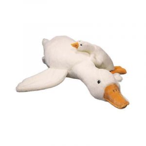 Jouets en peluche cygne, jouets en peluche jouets en peluche cygne jouets en peluche oie jouets en peluche lestés jouets en peluche canard jouets en peluche oreiller en peluche cadeaux pour enfants, 1,3 m - Neuf