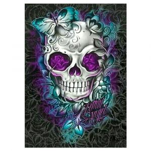 Un Morceau De 30*40cm5d De Diamant De La Peinture Rose Jack Bricolage Rubik's Cube Diamant Rond Plein De Diamants Broderie Couché Décoration Peinture - Neuf