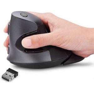 Souris verticale,Souris ergonomique sans fil,3 dpi réglables (800-1200-1600 dpi),6 boutons,détachable - Neuf