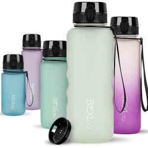 Gourde,Bouteille D¿Eau ¿Uberbottle¿ +Tamis-Fruits-350ml,500ml,650ml,1l,1,5l,2l-Sans Bpa,Étanche,Anti-Fuite, ,Légère-Idéal Pour École,Sport,Fitness,Gym,Travail.[I878] - Neuf
