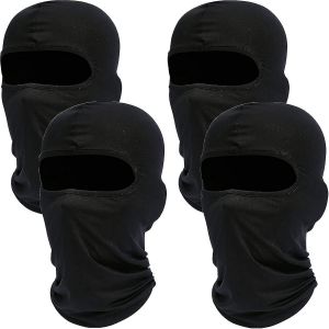 4 Pcs Cagoule Visage Ski Masque : Couverture Complète Capuchon Masques Shiesty Pour Hommes Femmes - Neuf