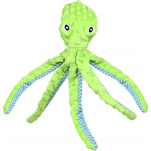 1 X Octopus Dog Toy,Plush Dog Toy,Sound Dog Toy For When Your Dog Bored,Squeaky Toy For Large Dogs (Green) - Neuf