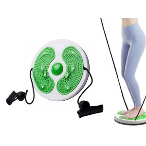 Planche De Taille Torsad&eacute;e Avec Cordons De Serrage Et Disque De Massage Des Pieds - Neuf