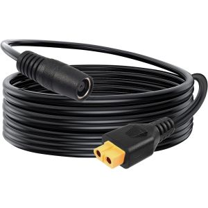 Gueb-Câble D'alimentation Adaptateur Xt60 Vers Dc 8 Mm,14 Awg Dc7909 Vers Xt60 Câble De Connecteur De Balle Pour Centrale Électrique Portable De Générateur Solaire-1 M/3,2 Pieds (Dc8mm Female) - Neuf