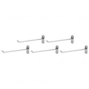 Lot de 5 crochets pour armoire a outils, support de suspension pour cle, 200 x 6 mm - Neuf
