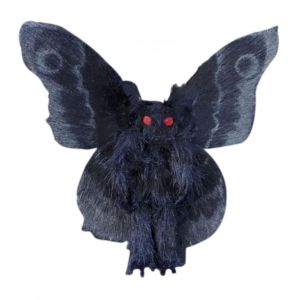 Gothique Mothman Peluche 8x9inch Avec Oeil Rouge Vif Peluche Peluche Poup&eacute;e Pour La D&eacute;coration De La Maison Cadeau D'anniversaire Pour Les Amis New-Yuyu - Neuf