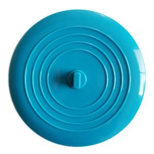 Silicone Baignoire Bouchon, récepteur Universel Plug Bouchon de Vidange, 6 Pouces de Vidange Bouchon de Couvercle pour la Cuisine, la salle de Bains Blanchisseries (Bleu) - Neuf