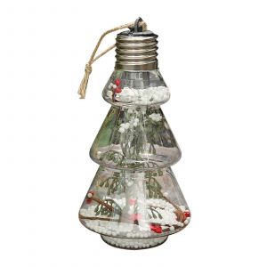 No&euml;l &agrave; LED Transparent de No&euml;l Arbre de No&euml;l Pendentif Brillant, No&euml;l, d&eacute;coration d'Int&eacute;rieur - Neuf