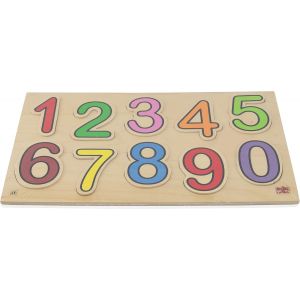 KAL-Edufun - Ef 12055 - Puzzle En Bois - Chiffres Couleur - Neuf