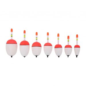7 PièCes Eva BouéE Lumineuse Tube BâTon Lumineux Mousse Plastique Bobber PêChe En Mer Frappant Flotteur - Neuf