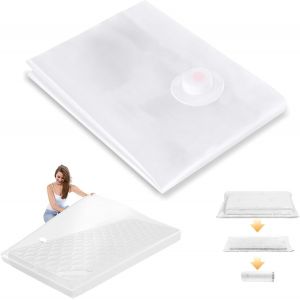 KALANKA-Sac de Rangement sous Vide pour Matelas, 210 x 130 cm, Housse Matelas de Compression, pour Matelas, Sac Sous Vide peu Encombrant, Housse de Matelas - Neuf