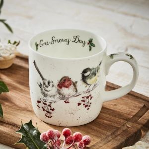 Eryi-Home & Gifts Mmob5629-Xs One Snowy Day Mug En Porcelaine Anglaise Multicolore 8,5 X 12 X 8 Cm - Neuf