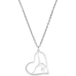 Kal-Collier De Pendentifs De Gymnastique Pour Filles Collier De Pendentifs &Agrave; Breloques En Forme De Coeur Pour Gymnastes Inspirational Fashion Jewelry - Neuf