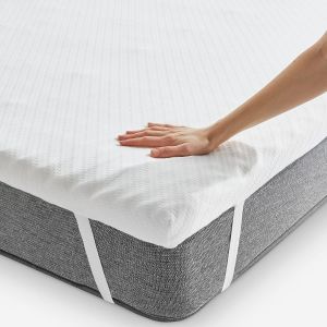 SUBZONAL-Pikolin Home Surmatelas en Mousse visco&eacute;lastique d'h&ocirc;tel Multi-Zones &Eacute;paisseur 7 cm D&eacute;houssable et Respirant 150 x 190 cm - Neuf