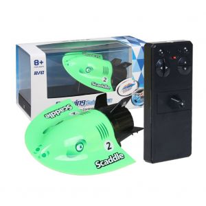Mini Sous-Marin Telecommande 40hmz, Modele Reduit De Bateau Touristique Sous-Marin (Vert) - Neuf