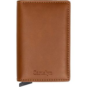 YEMAESRE-Porte Cartes Bancaire, Card Holder Slim En Cuir - Portefeuille, Pochette Anti Piratage Rfid - Etui Pour Protege Et Range Carte De Credit Pour Homme Ou Femme - Neuf