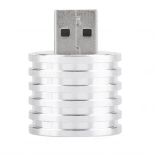 HJLIAN Lampe torche LED d'exterieur en alliage d'aluminium, alimentee par USB, lampe torche lumineuse - Neuf