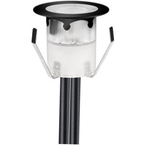 Chnxu Led Spot Encastrable Extérieur Mini Spot Encastré De Ø30mm Eclairage Encastrables Extérieur Pour Terrasse Enterre Ip67 Etanche Dc12v Lumière Pour Escalier (Rgb(Noir), 10 Kit) - Neuf