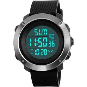 Digitale Montre Homme Et Femme Sport Outdoor Militaires 50m Etanche Multifonctionnel Led Temps Double Montres Bracelet Et Caoutchouc Ruban Chronomètre Alarme.[J1029] - Neuf