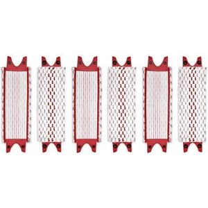 Pack of 6 Microfibre Flat Mop Heads Compatible with Vileda Ultramax - Neuf