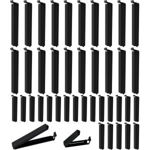 Mevronisshop-40 Pcs Pince Sachet Alimentaire, Longueur 6/11cm Clip Fermeture Sachet En Plastique, Pince Alimentaire, Pour Sachets Bonbons Biscuits Snack - Neuf