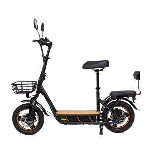 Trottinette Électrique Kukirin C1 Pro Avec Siège, Pneus Tout-Terrain 14&#34;, 500 W, 48 V, 26 Ah - Neuf