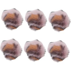 KAL-6Pièces Jouets Pour Peluche Avec Herbe À Chat À Mâcher Motif Léopard Pour Intérieur Et - Neuf