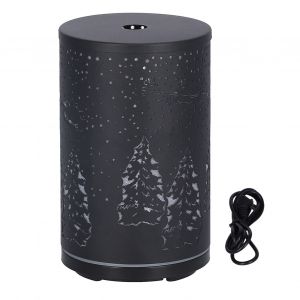 Hjlian Diffuseur D'aromes Automatique 100 Ml, Diffuseur D'huiles Essentielles A Colonne, Motif Sapin De Noel, Pour La Maison - Neuf