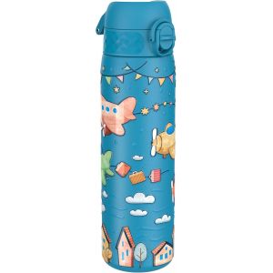 Stainless Steel Insulated Water Bottle,500 Ml,Leak-Proof,Easy To Open,Safe Locking,Dishwasher Safe,Carry Handle,Easy To Clean,Stainless Steel,Airplanes - Neuf