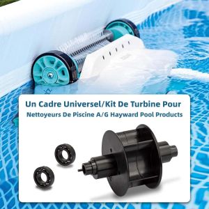 Kit Turbine pour Nettoyeur Piscine Hayward, Compatible Aquabug Navigator Pro, Remplacement Facile - Neuf