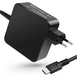THEF-65W Chargeur USB C Ordinateur Portable pour ASUS, Lenovo Thinkpad Yoga, Huawei Matebook, Macbook Pro/Air, HP Chromebook, Acer Chromebook, Google, Samsung, Alimentation USB C - Neuf