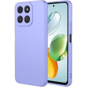 Kal-Coque Pour Honor 200 Smart, Housse Etui En Mate Tpu Souple Protection En Silicone [Antichoc] [Antidérapante] [Anti-Empreintes Digitales] - Violet - Neuf