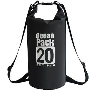 Sac Étanche 20l - Seau En Pvc Durable Pour Les Aventures En Plein Air, La Navigation De Plaisance, Le Kayak Et Plus Encore - Compact, Élégant Et Sécurisé ! - Neuf